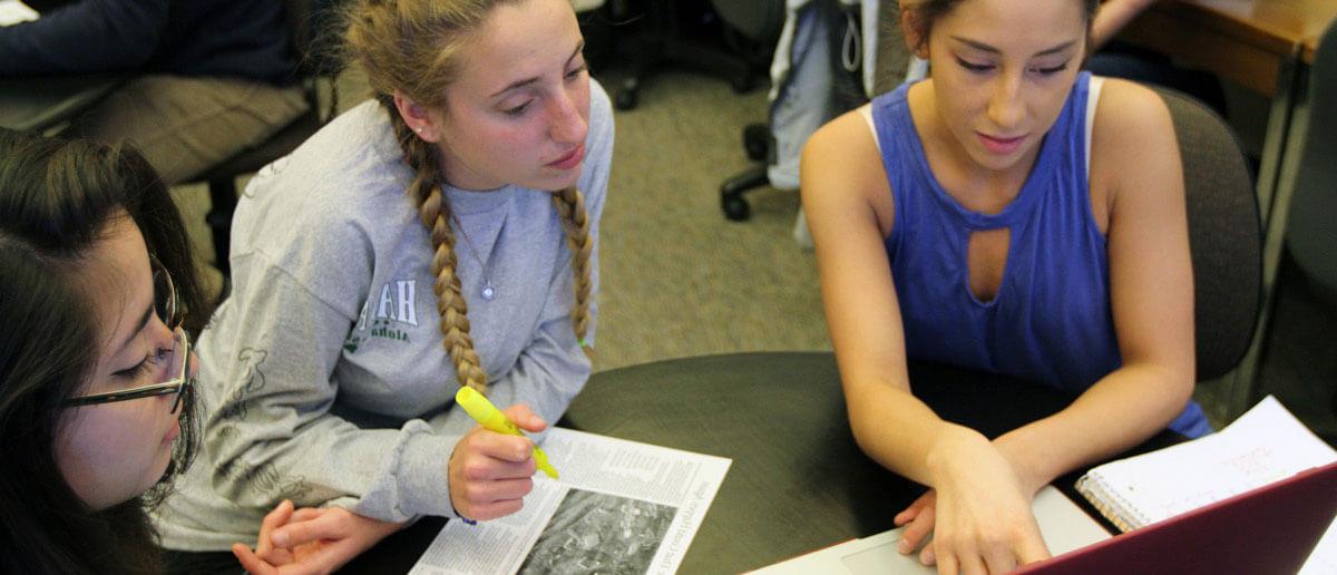 Students Studying